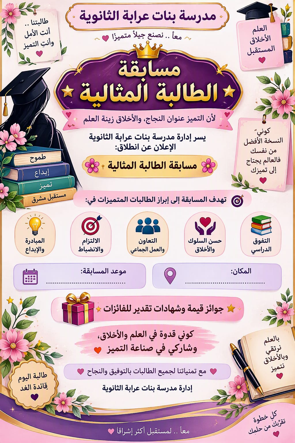 الطالبة المثالية